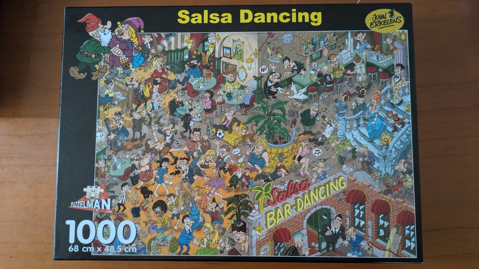 Jan van Haasteren & John Erkelens Puzzels 1000 stukjes, Ophalen, 500 t/m 1500 stukjes, Gebruikt, Legpuzzel