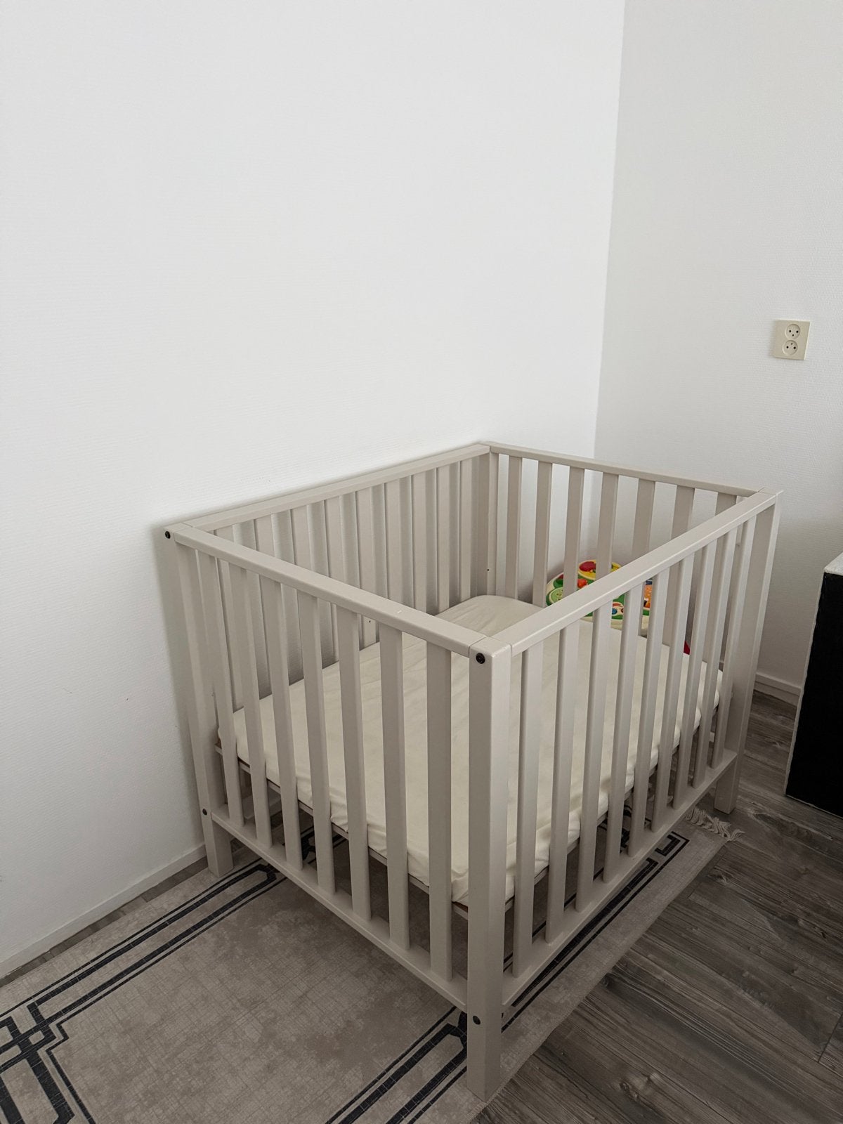 TWF Box Fleur Zonder Lade Mat Clay - Babybox, Ophalen of Verzenden, Gebruikt, Vierkant, In hoogte verstelbaar
