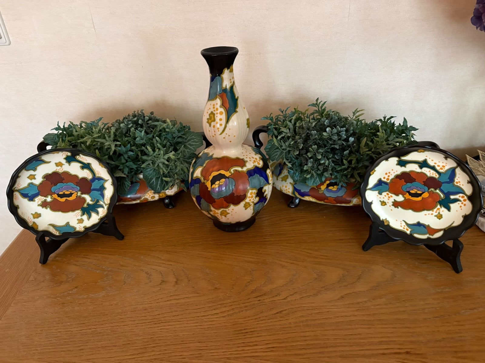 Regina Gouda Holland Lydia Aardewerk Set plateel, Ophalen of Verzenden
