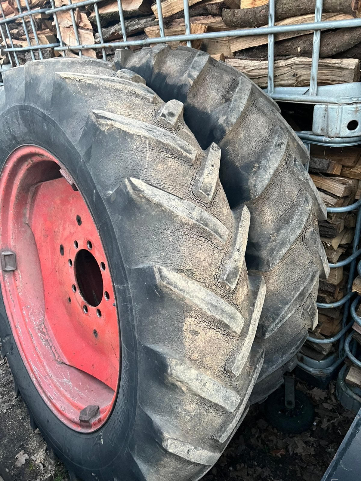 Fendt wielen 13.6 r36 michelins/ 7.5 r16, Zakelijke goederen, Agrarisch | Onderdelen | Banden, Velgen en Assen, Ophalen