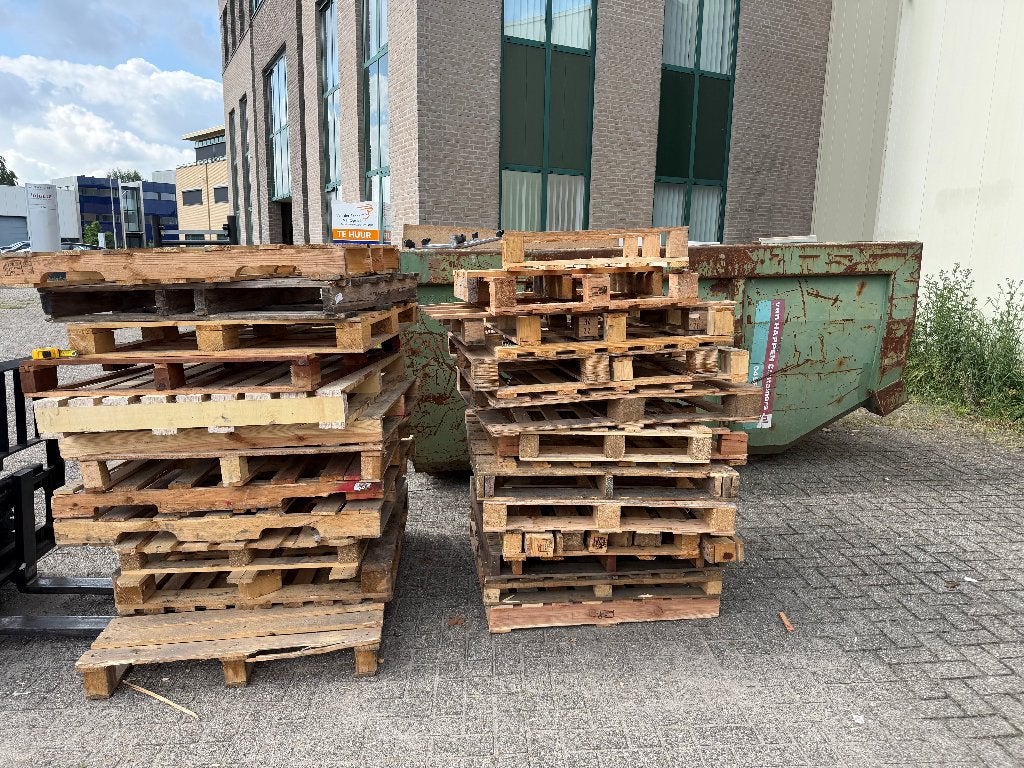 kapotte pallets, Ophalen, Gebruikt, 50 mm of meer, Pallet