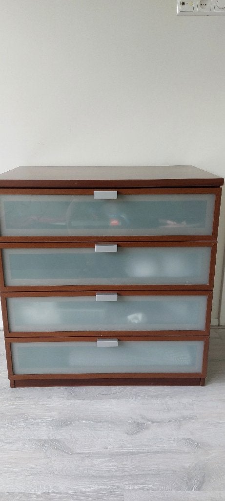 IKEA Hopen ladekast, Huis en Inrichting, Kasten | Ladekasten, Ophalen, Gebruikt, 50 tot 100 cm, 3 of 4 laden