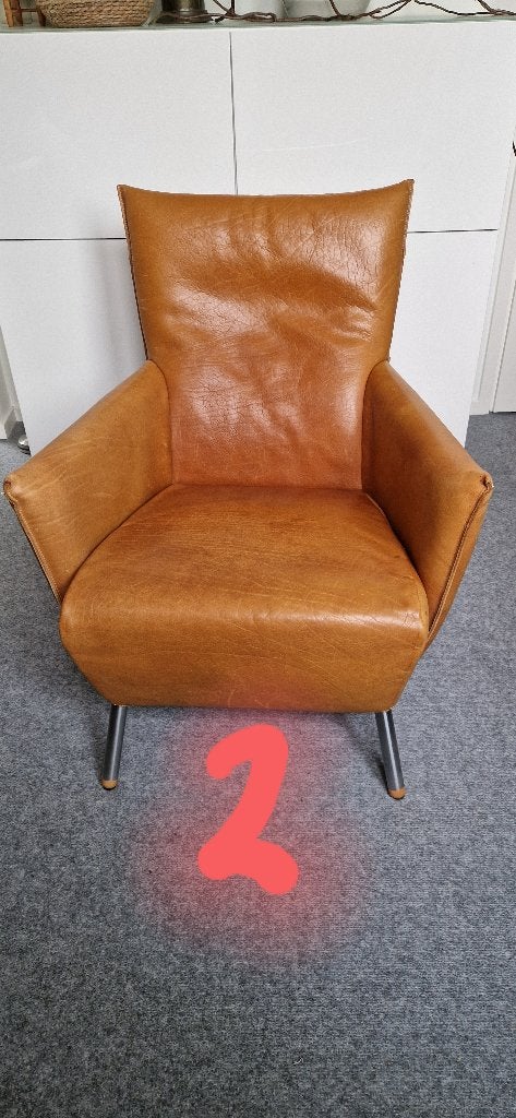 2 Stoelen, Gerard van den Berg, de Cheo, ook apart te koop, Ophalen, Gebruikt, Modern, 50 tot 75 cm