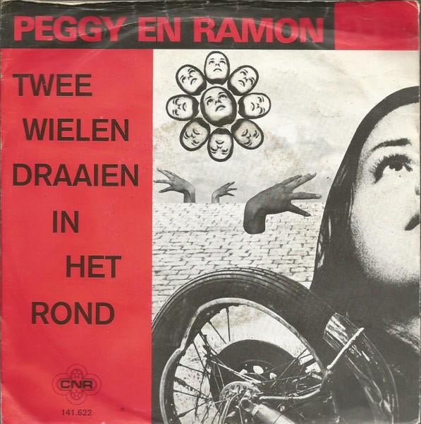 Vinylsingle peggy en ramon gezocht, Ophalen of Verzenden, Zo goed als nieuw, Overige formaten, Levenslied of Smartlap