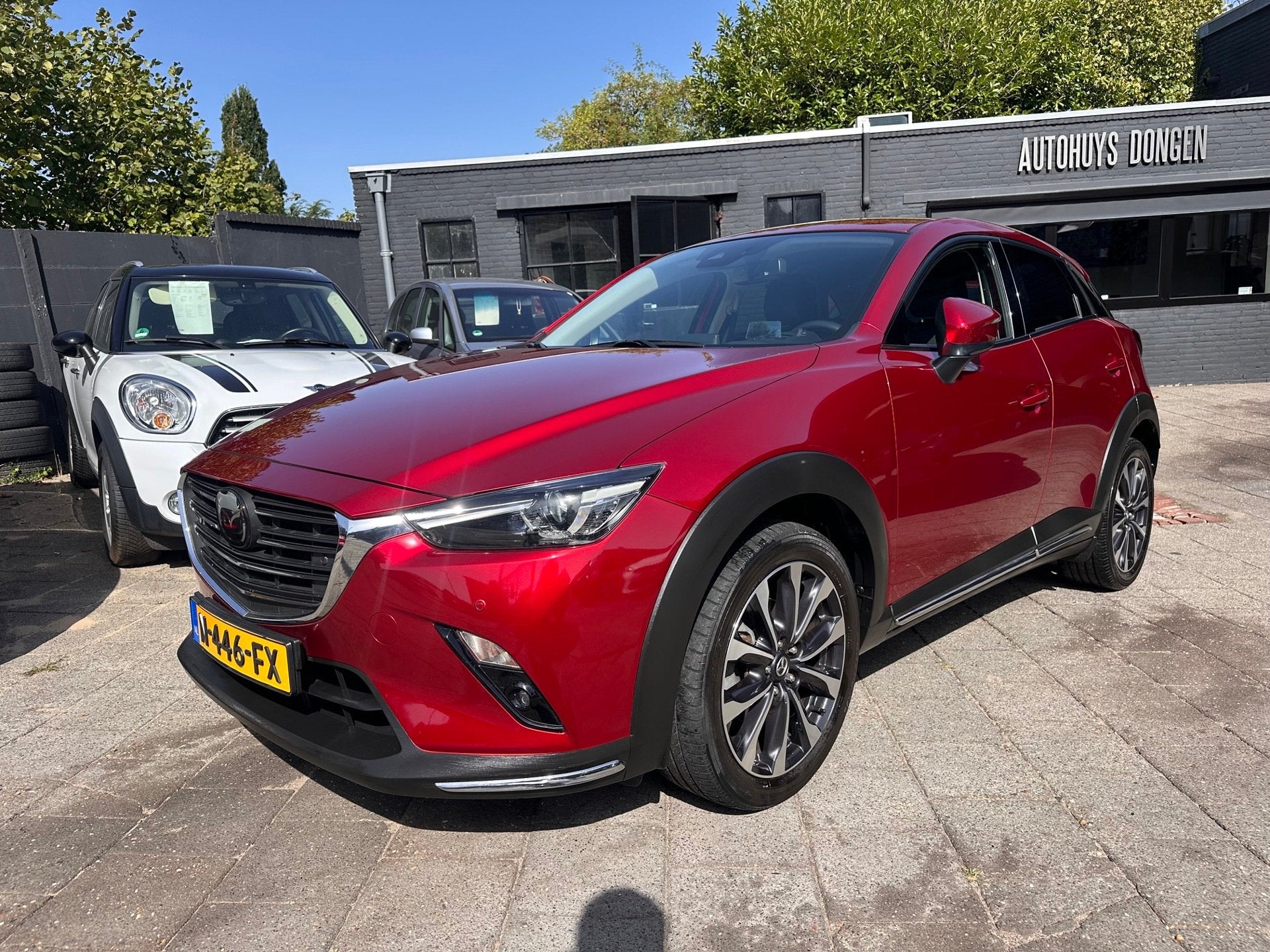 Mazda CX-3 121pk|GT-M Aut|Leder|BOSE|Head-Up|12 Mnd Garantie, Auto's, Automatische klimaatregeling, Gebruikt, 4 cilinders, 1188 kg
