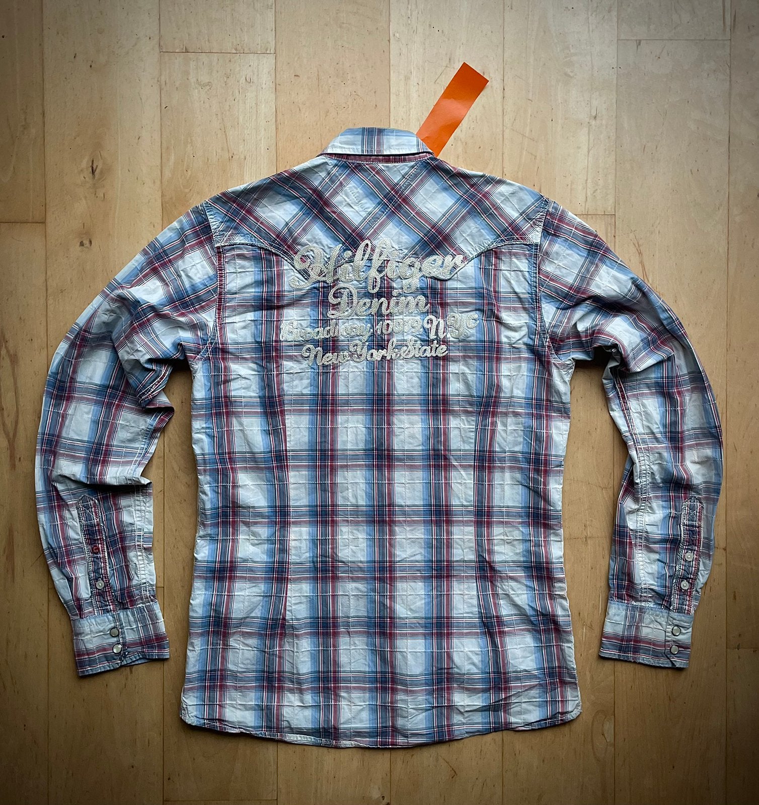 Tommy Hilfiger design overhemd / shirt met mooie details M, Kleding | Heren, Overhemden, Ophalen of Verzenden, Overige kleuren