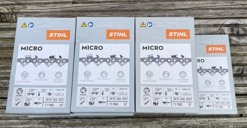 Stihl kettingzaag kettingen, 16 stuks, nieuw (€12,5 p/s), Ophalen of Verzenden, Nieuw, Kettingzaag, Minder dan 30 mm