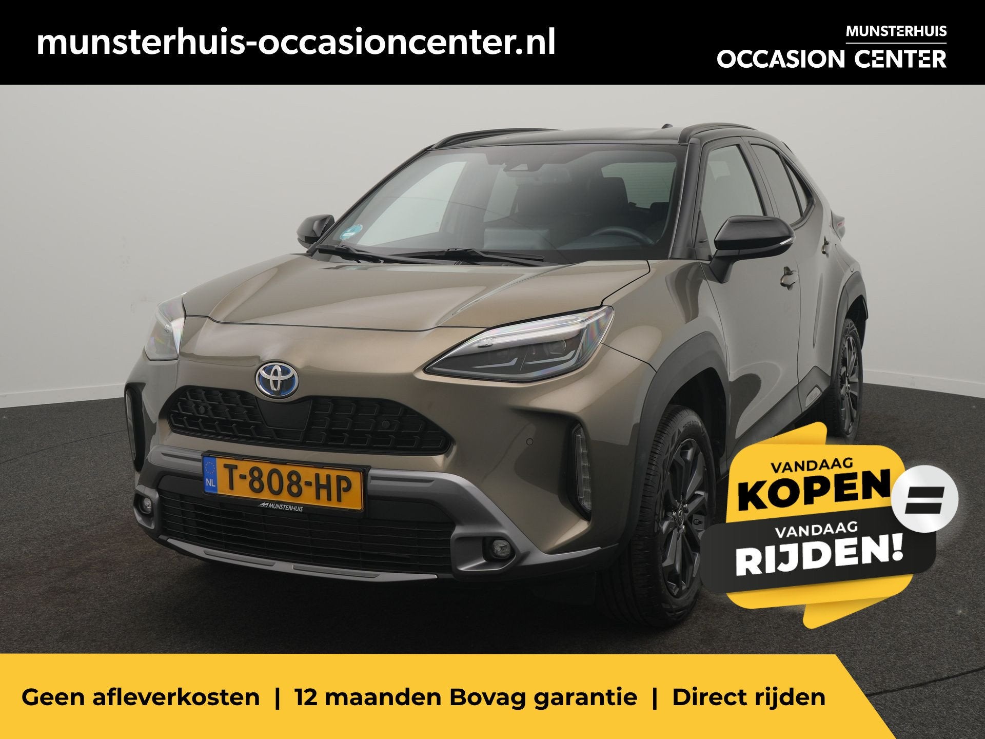 Toyota Yaris Cross 1.5 Hybrid Explore - RIJKLAARPRIJS - 1e E, Auto's, Toyota, 12 maanden, Stof, Gebruikt, 49 €/maand