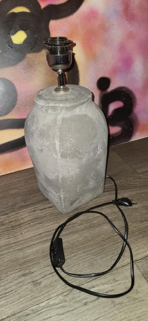 Betonnen lamp poot., Ophalen, Minder dan 50 cm