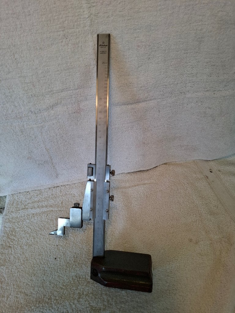 Hoogtemaat  Mitutoyo 250  mm, Ophalen of Verzenden, Gebruikt, Gereedschapsset, Overige merken