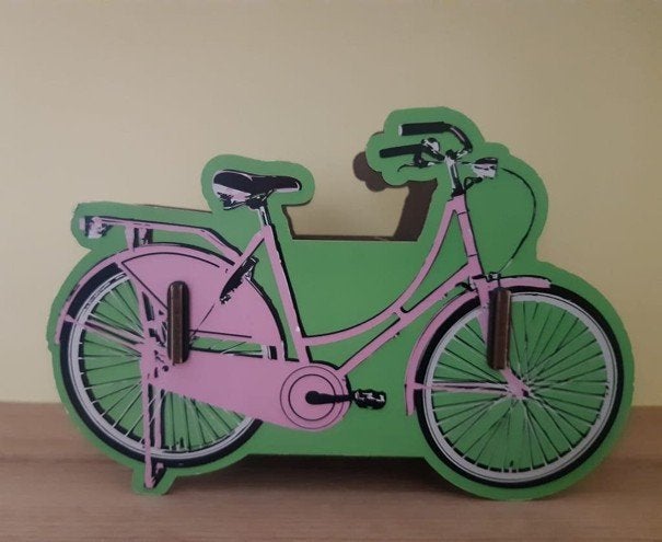 Pennenbak model fiets, Werkhaus, fiets kado, Sint idee, Diversen, Ophalen of Verzenden, Nieuw