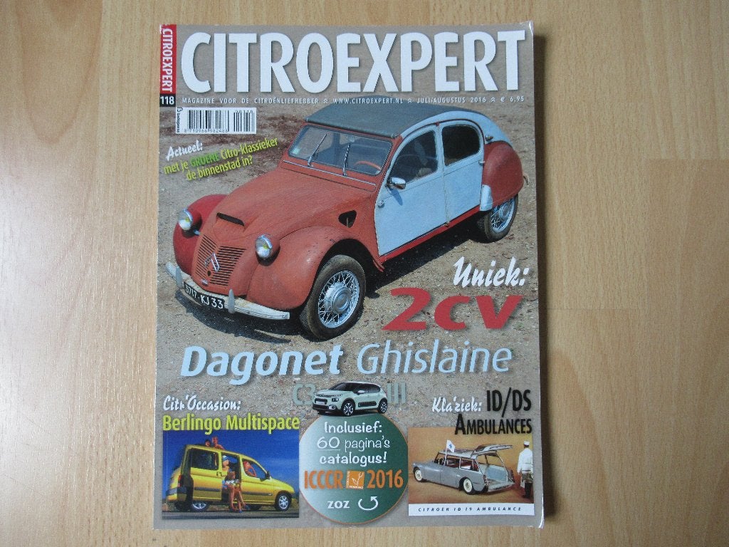 CitroExpert 2016, nummer 118 jul/aug 2016 + ICCCR-special, Boeken, Ophalen of Verzenden, Nieuw, Algemeen