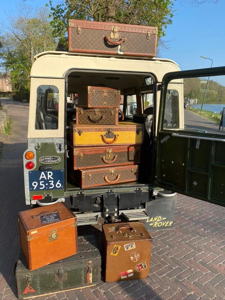 Louis Vuitton Bisten 75 koffer, Overige materialen, Gebruikt, ., Ophalen of Verzenden