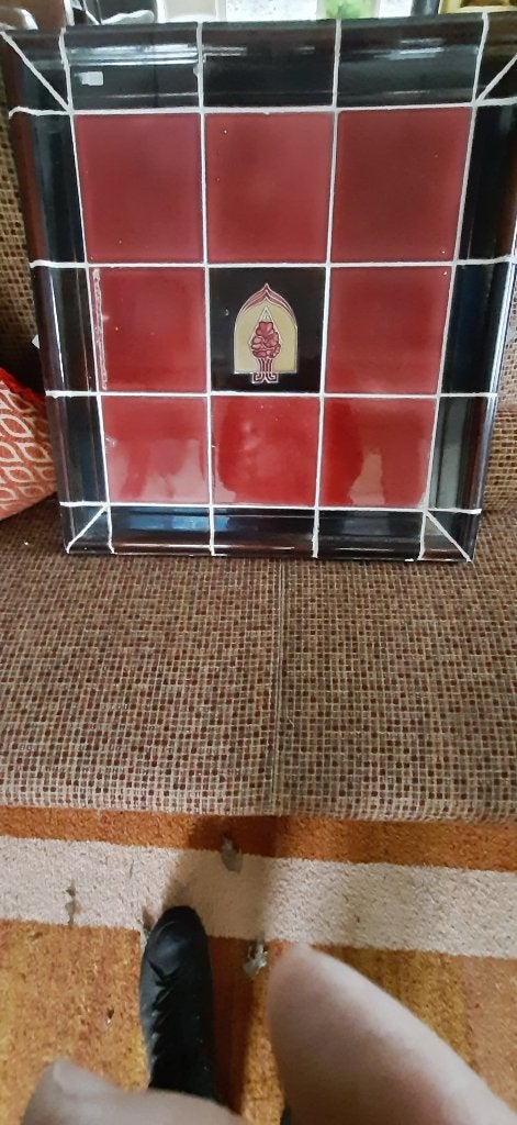 tegel plateau 62x62 cm te koop, Antiek en Kunst, Ophalen