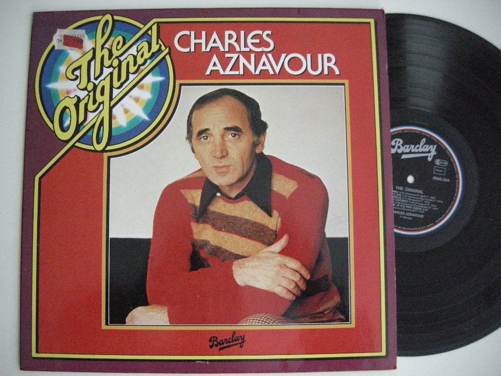Charles Aznavour The Original - LP vinyl zgan, Ophalen, Zo goed als nieuw, 12 inch