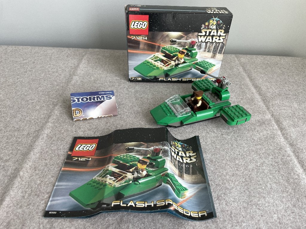 LEGO Star Wars - 7124 Flash Speeder, Gebruikt, Star Wars, Lego, Ophalen of Verzenden
