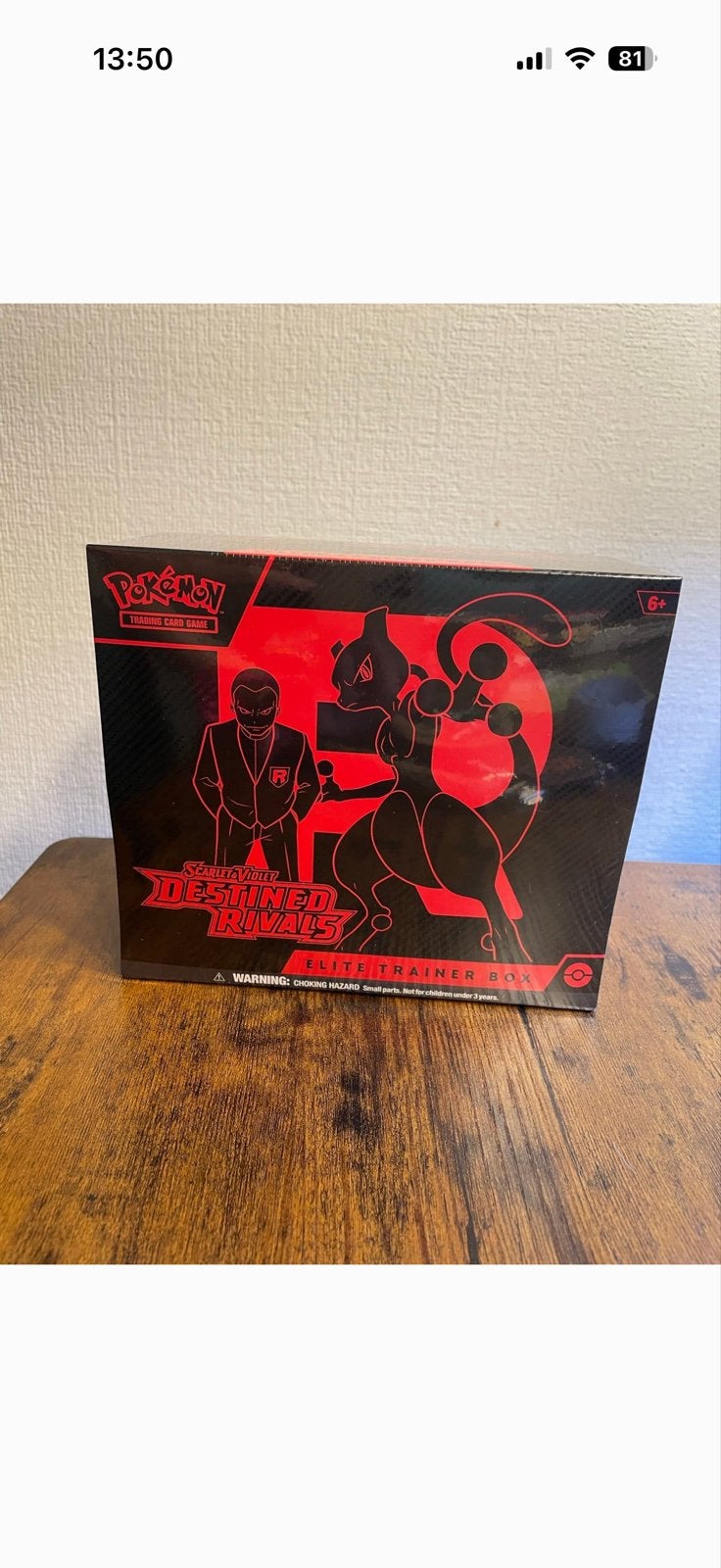 2xPokémon Scarlet & Violet Destined Rivals Elite Trainer Box, Ophalen of Verzenden, Nieuw, Overige typen