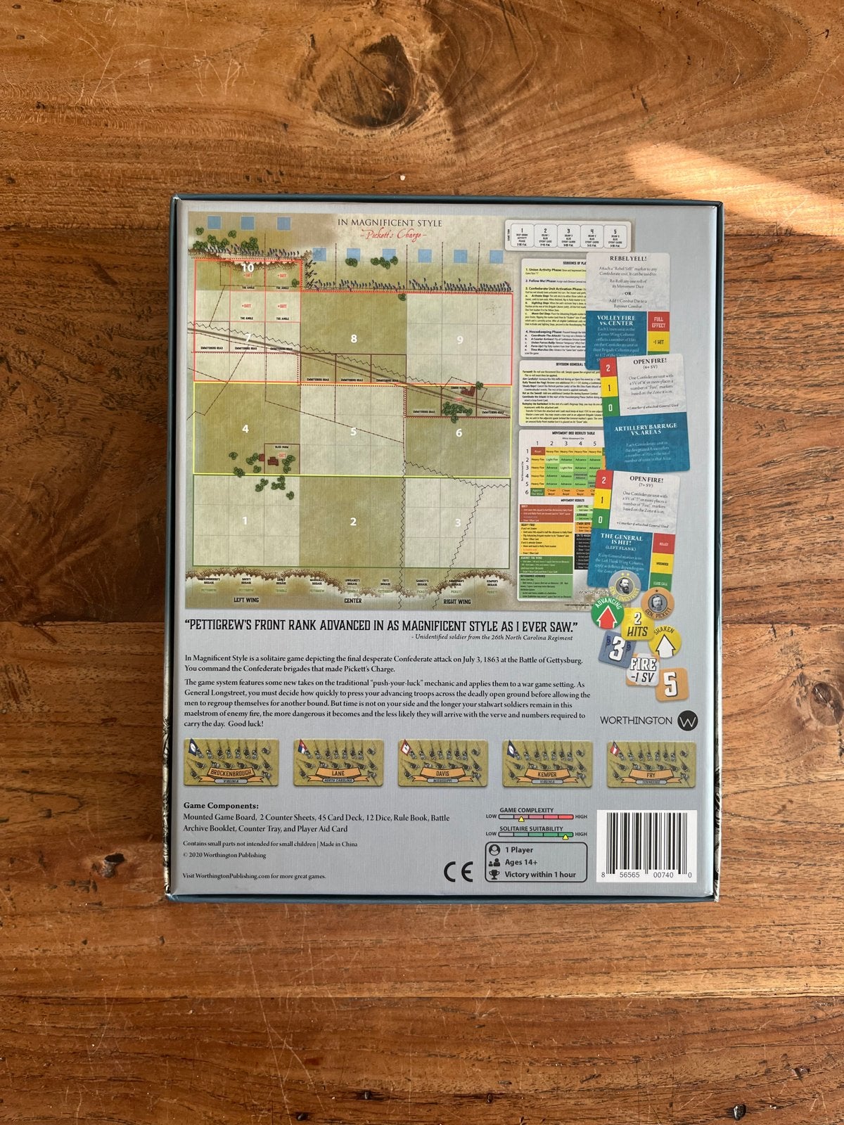 In Magnificent Style: Pickett's Charge Deluxe Edition, Een of twee spelers, Ophalen of Verzenden, Zo goed als nieuw