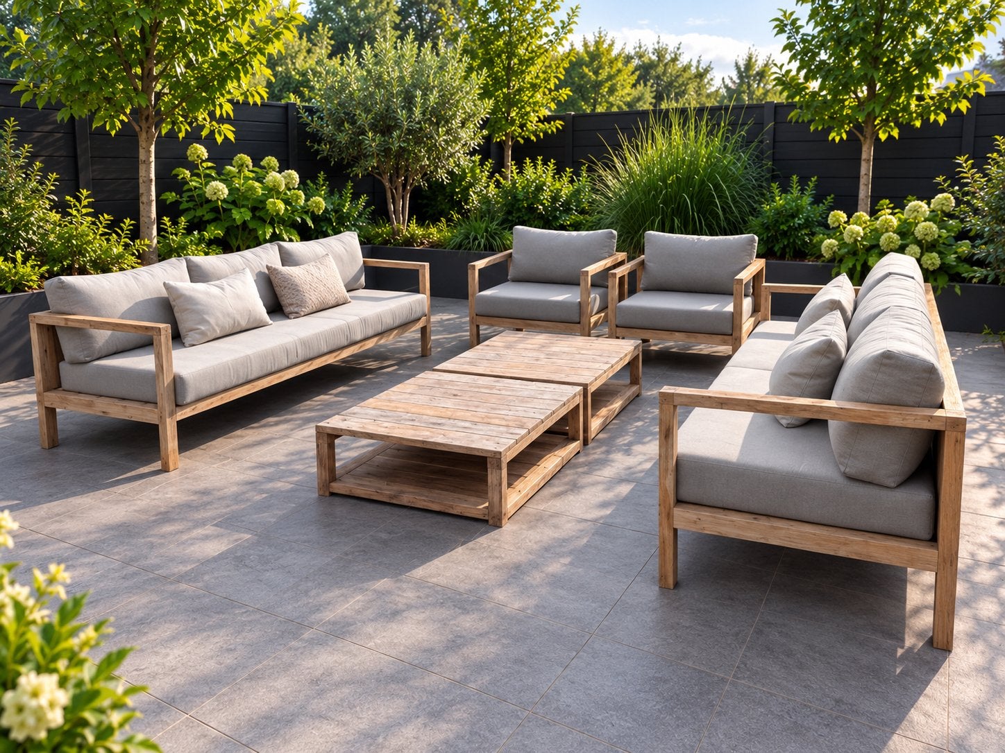 Royal Design Loungeset Tuinset | NP 10.000 | Mooie staat, Ophalen of Verzenden, Zo goed als nieuw, Bank