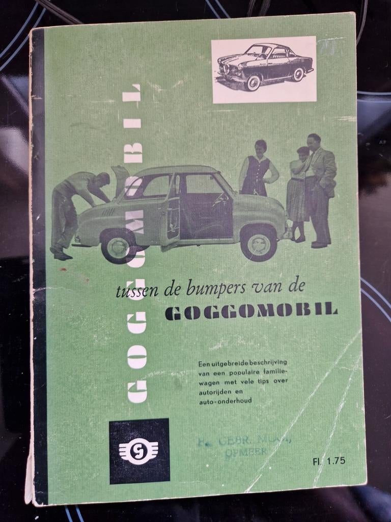 Handboek Goggomobil: Tussen de Bumpers van de Goggomobil, Auto diversen, Handleidingen en Instructieboekjes, Ophalen of Verzenden