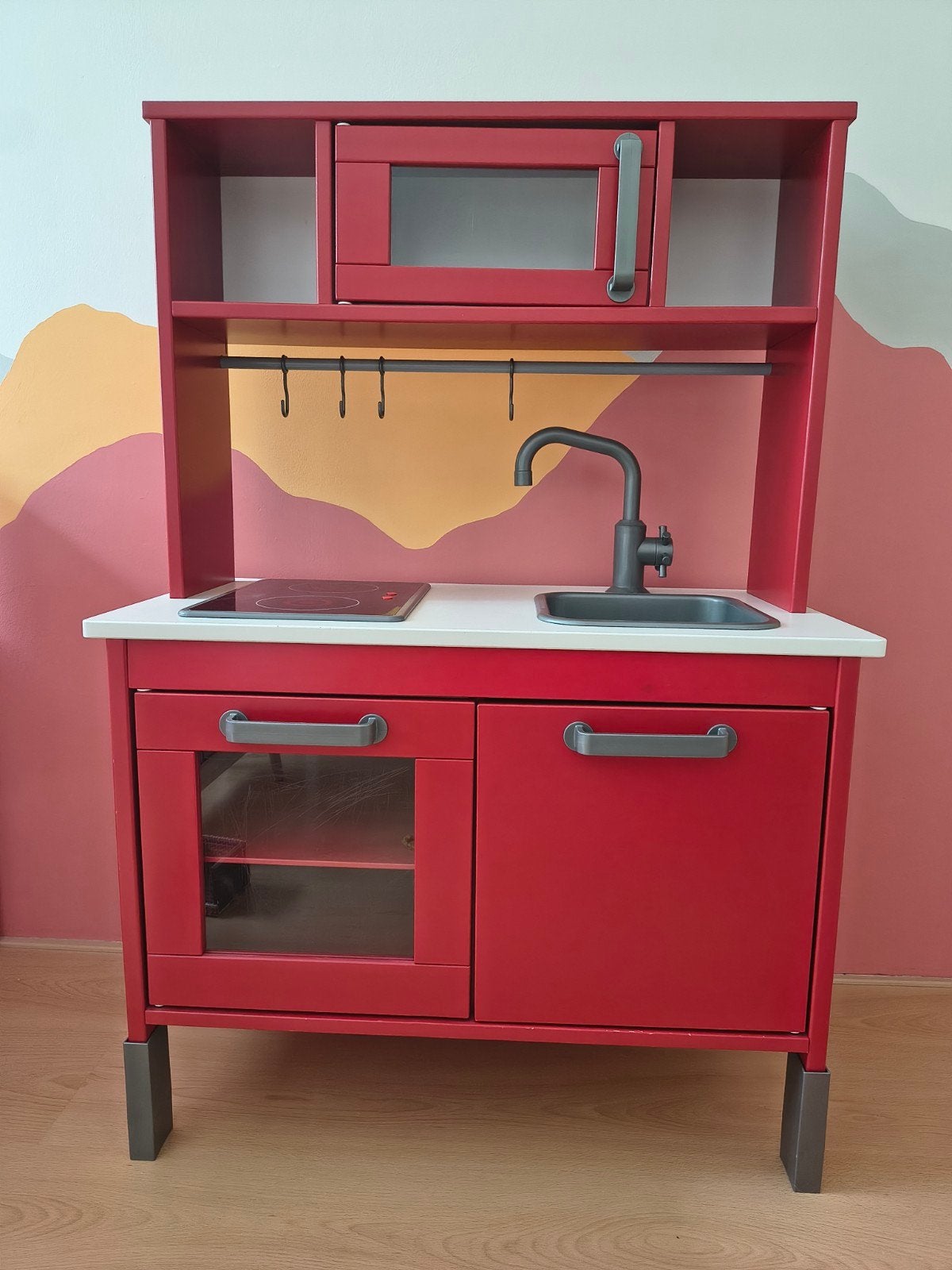 Speelkeukentje met allerlei keukenspulletjes, Ophalen, Gebruikt, Speelkeuken