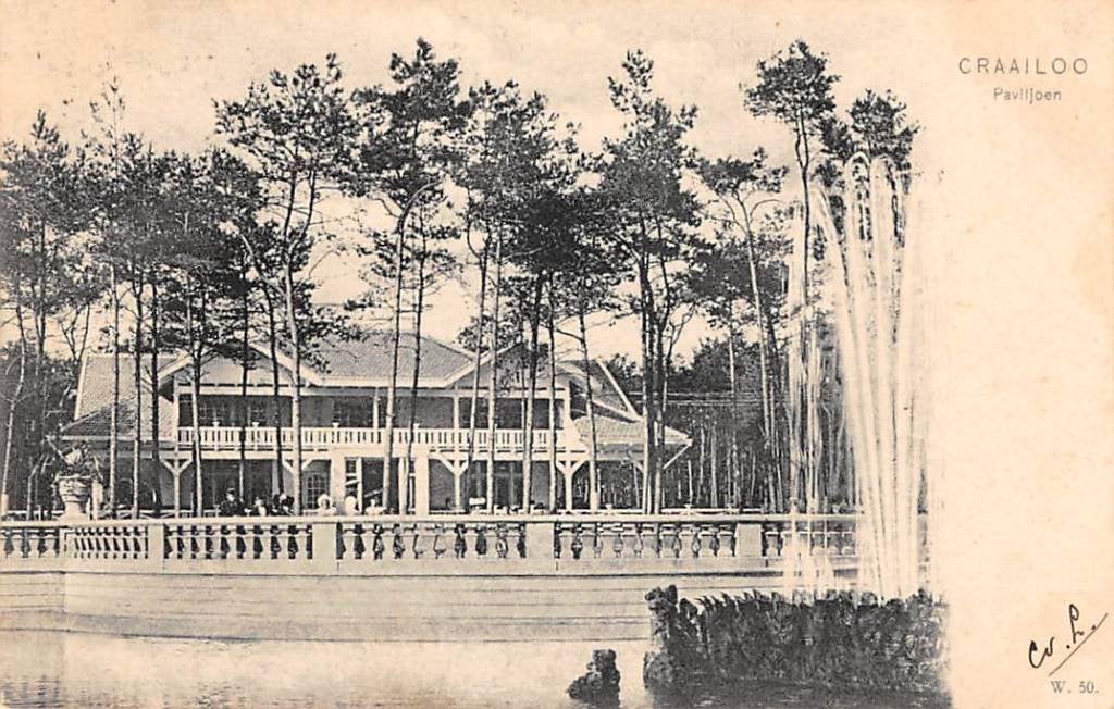 Craailo Paviljoen 1904 Crailo Huizen Het Gooi, Verzenden, Voor 1920, Gelopen, Noord-Holland