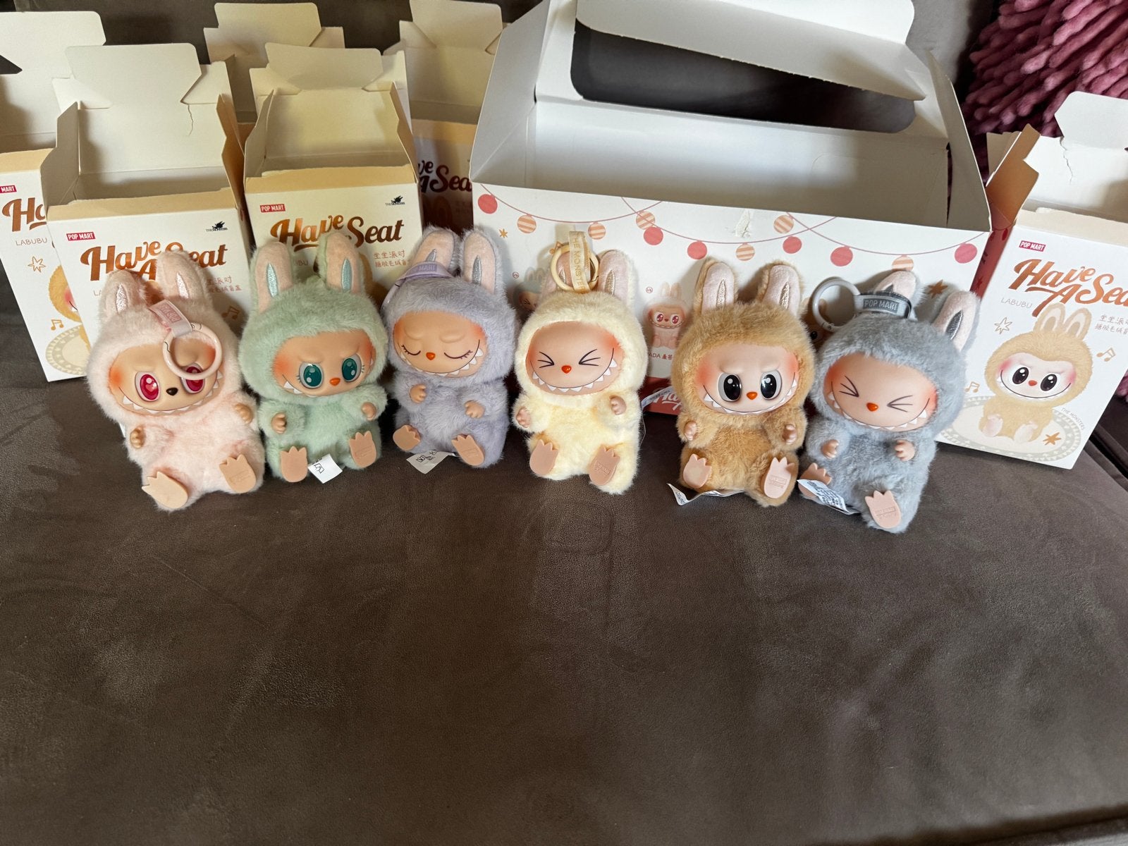 Pop Mart Labubu Have a Seat complete box, Met doos, Overige merken, Overige karakters, Overige typen