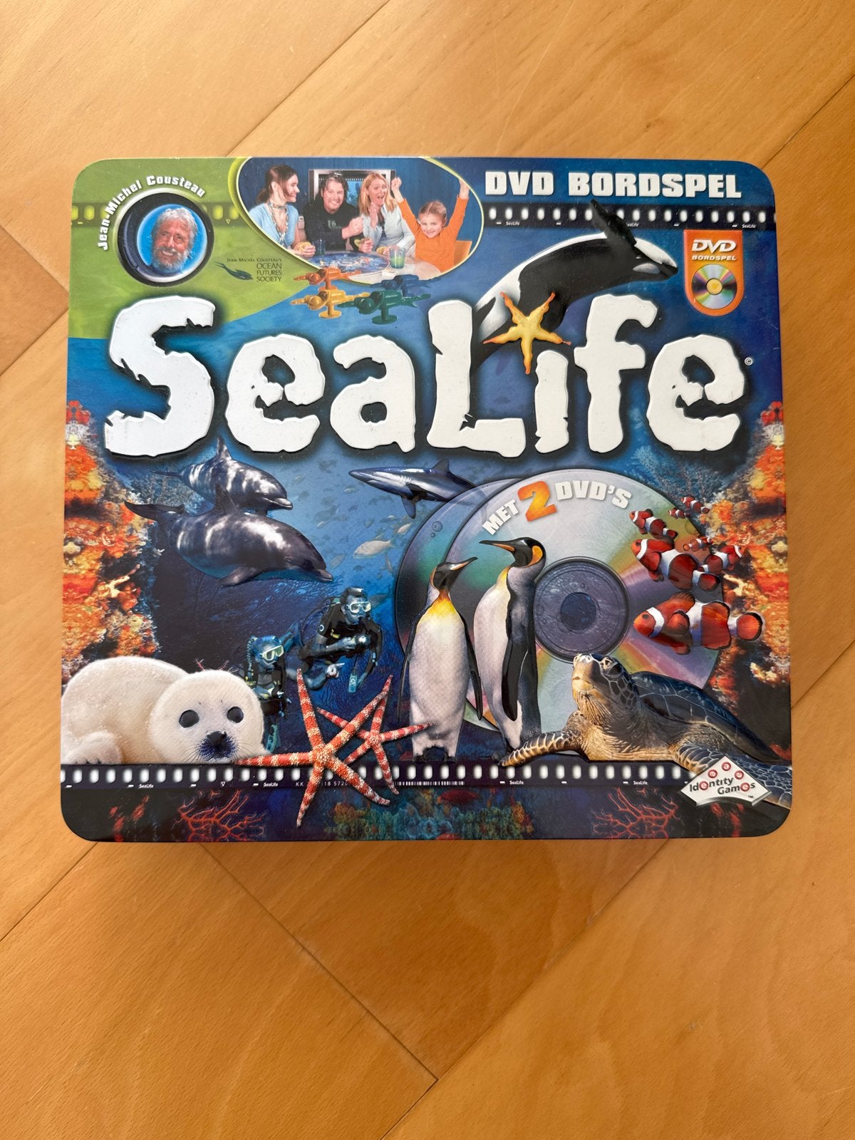 Sealife DVD Bordspel - Duik in de diepzee!, Drie of vier spelers, Ophalen, Zo goed als nieuw