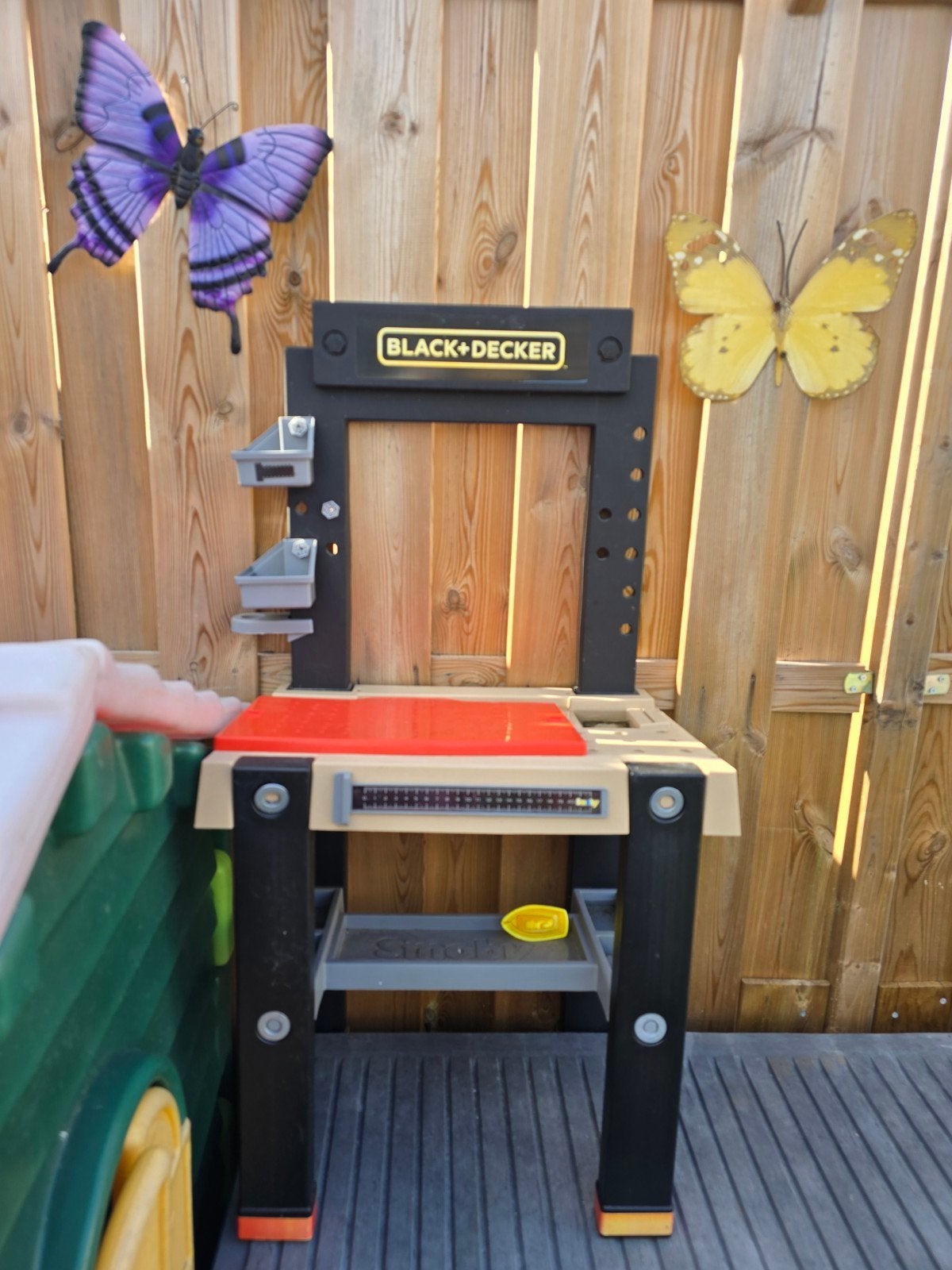 Black+Decker speelgoed werkbank voor kinderen, Ophalen of Verzenden, Gebruikt, Bouwen
