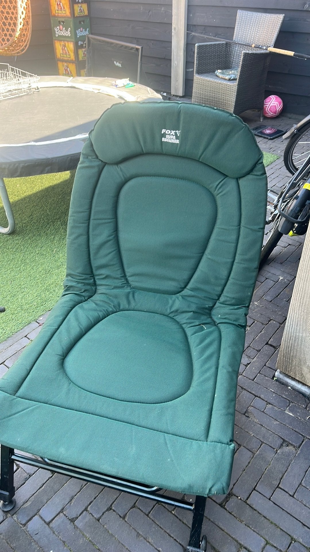 Fox supa recliner, Watersport en Boten, Hengelsport | Karpervissen, Ophalen, Zo goed als nieuw, Overige typen