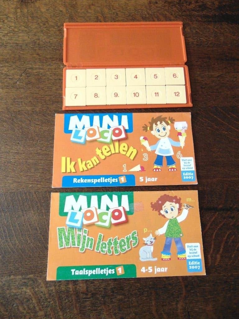 Mini Loco doosje en Twee Boekjes, Ophalen of Verzenden, Zo goed als nieuw, Taal en Lezen