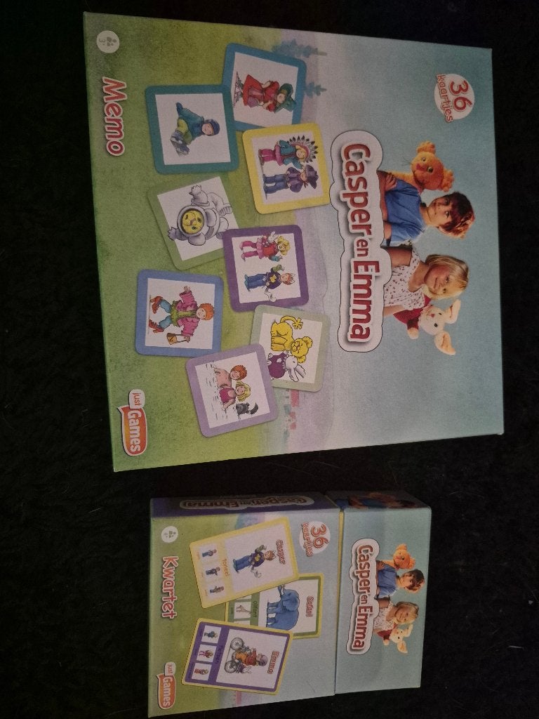 Casper en Emma spelletjes, Ophalen, Zo goed als nieuw, Jongen of Meisje