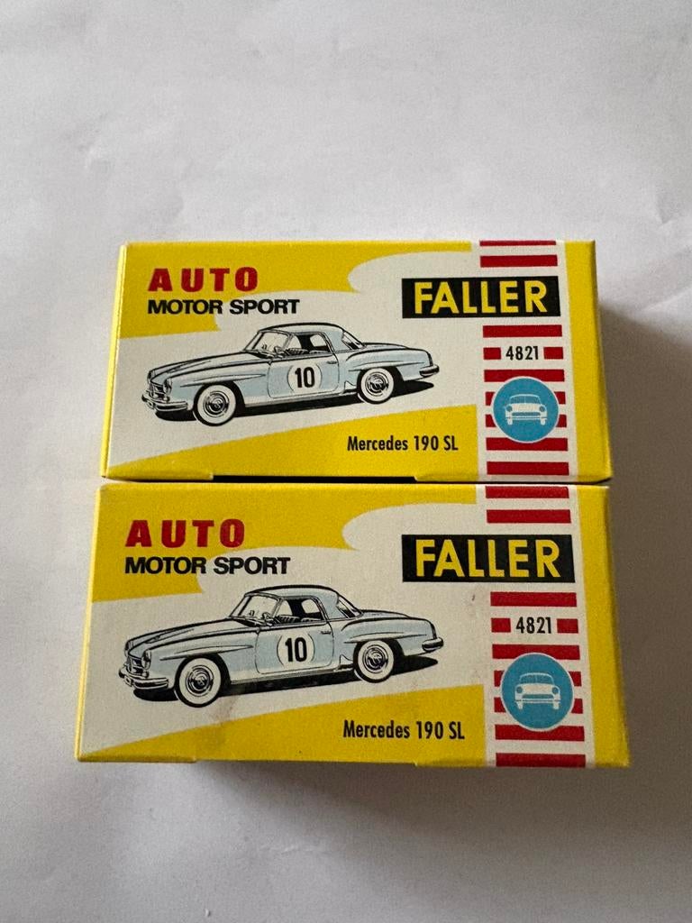 Faller ams mercedes 190 sl, Ophalen of Verzenden, Nieuw, Elektrisch, Overige merken