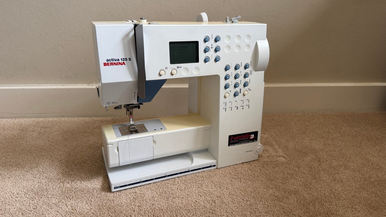Bernina Activa 125S Naaimachine. Lees advertentie!, Ophalen of Verzenden, Gebruikt, Naaimachine, Bernina