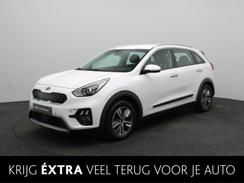 Kia Niro 1.6 GDi Hybrid DynamicLine | Camera | Navigatie | C, 12 maanden, Gebruikt, Euro 6, Leder en Stof
