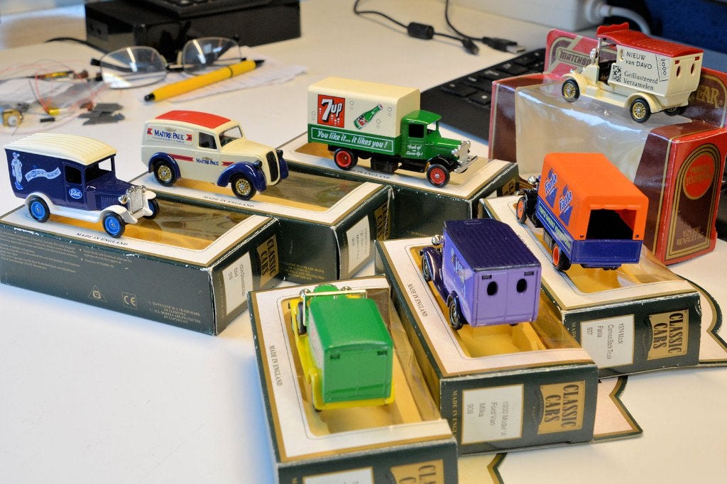 7 Classic Cars voor De Boer supermarkt, Ophalen of Verzenden, Zo goed als nieuw, Auto, Overige merken