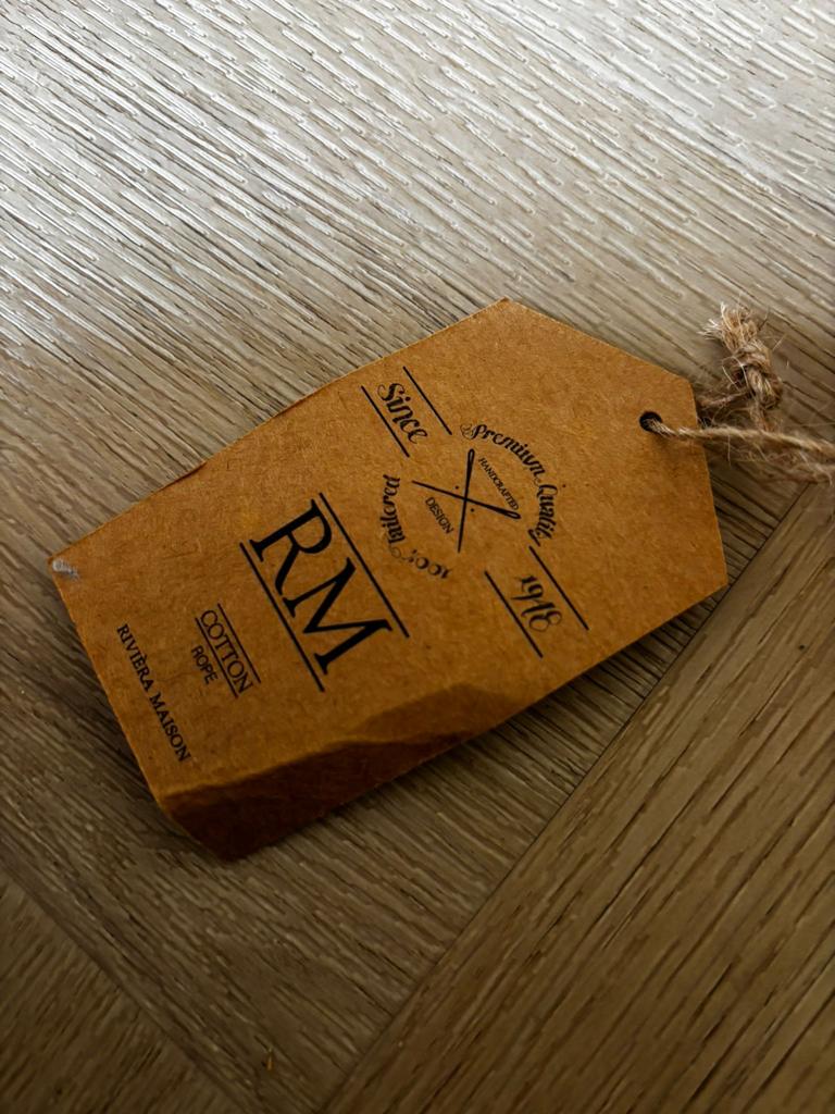 Nieuwe Riviera Maison decoratie klos van jute touw, Nieuw, Ophalen of Verzenden, Landelijk, Natuurlijk materiaal