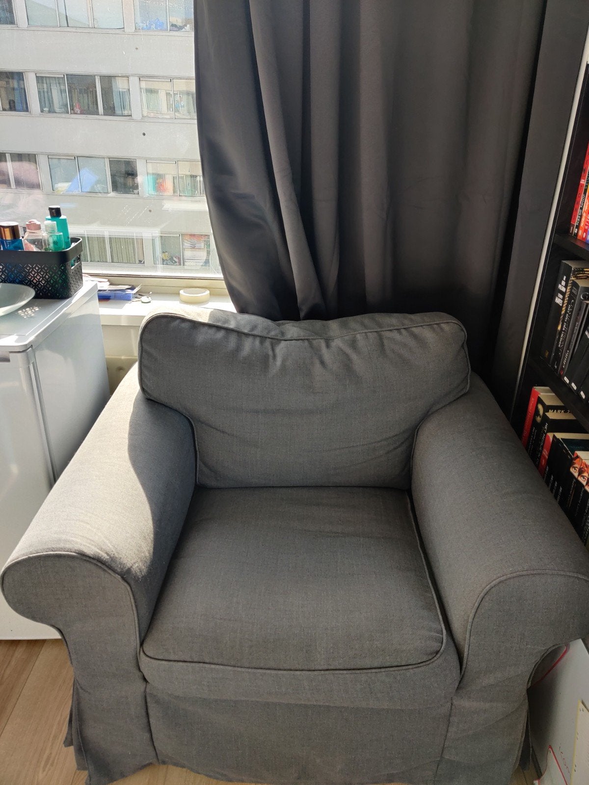 Ikea ektorp stoel, Huis en Inrichting, Fauteuils, Ophalen, Gebruikt, 75 tot 100 cm, 75 tot 100 cm