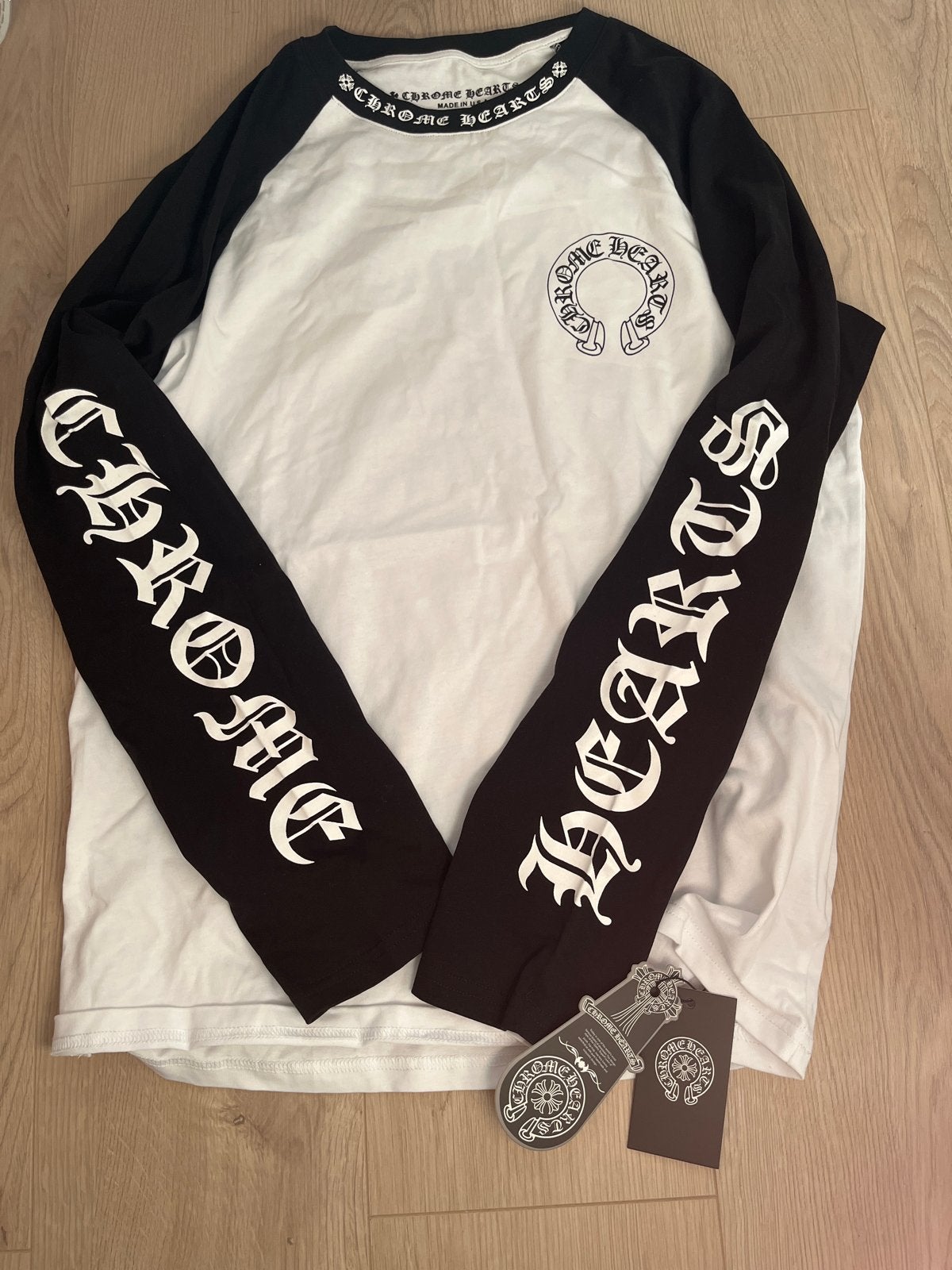 Chrome Hearts Longsleeve, Kleding | Heren, Verzenden, Zo goed als nieuw, Maat 52/54 (L), Zwart