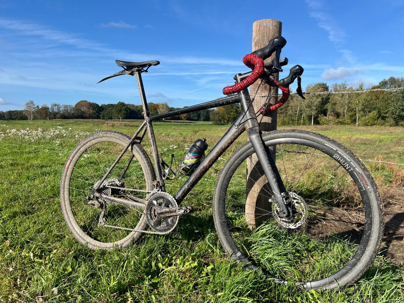 Cube Nuroad Pro gravel, mt 58/L, Hunt alu wielen, 105 groep, Fietsen en Brommers, 28 inch, Gebruikt, 56 cm of meer, Meer dan 20 versnellingen