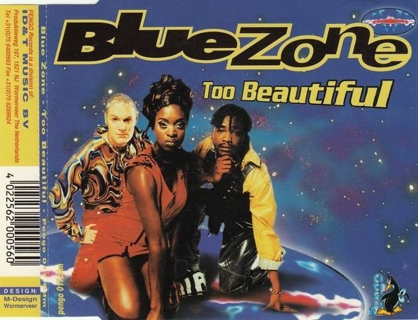 Blue Zone - Too Beautiful PENGO CD Maxisingle 1996 💿, Verzenden, Zo goed als nieuw, Dance en House