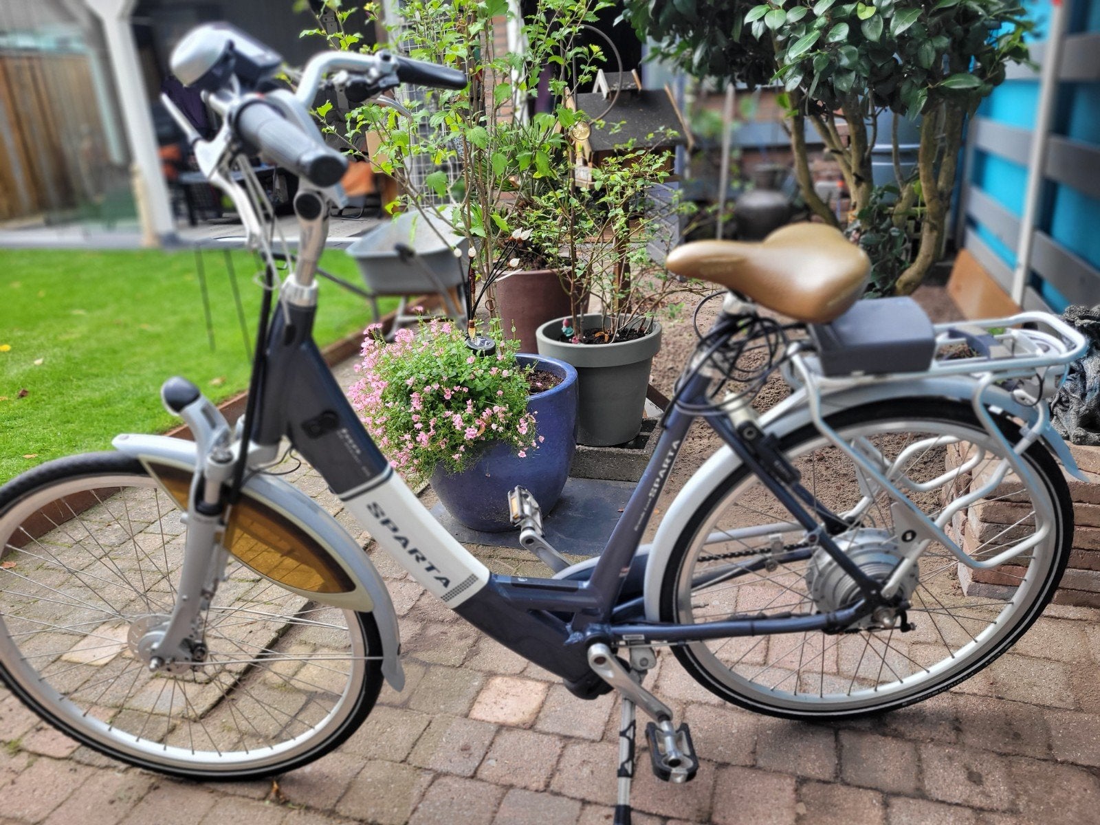 Sparta Grande Luxe E-bike met defecte accu, Ophalen, Gebruikt