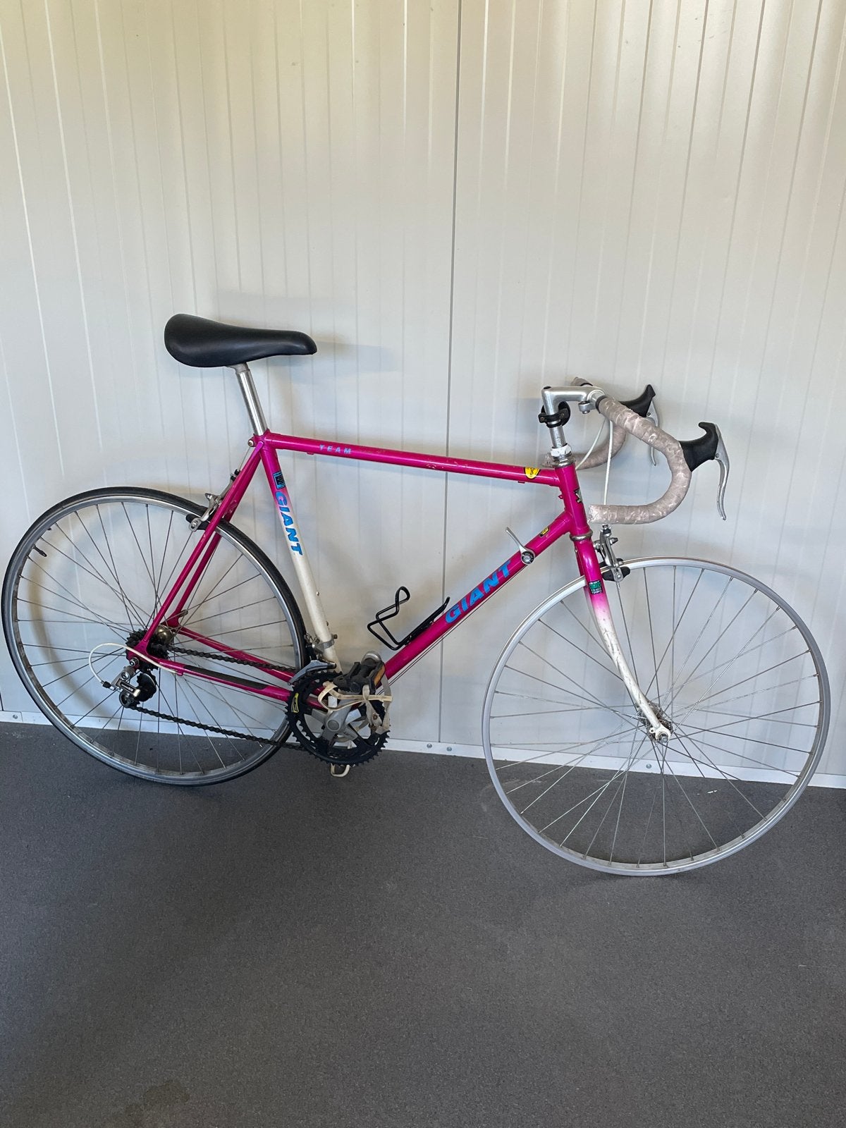 Retro Giant racefiets - Klassiek, Fietsen en Brommers, Fietsen | Racefietsen, Ophalen, 28 inch, Gebruikt, Velgrem
