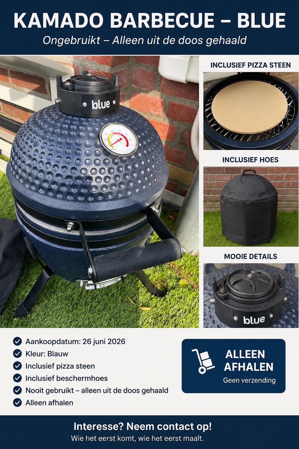 Barbecues, Ophalen, Nieuw