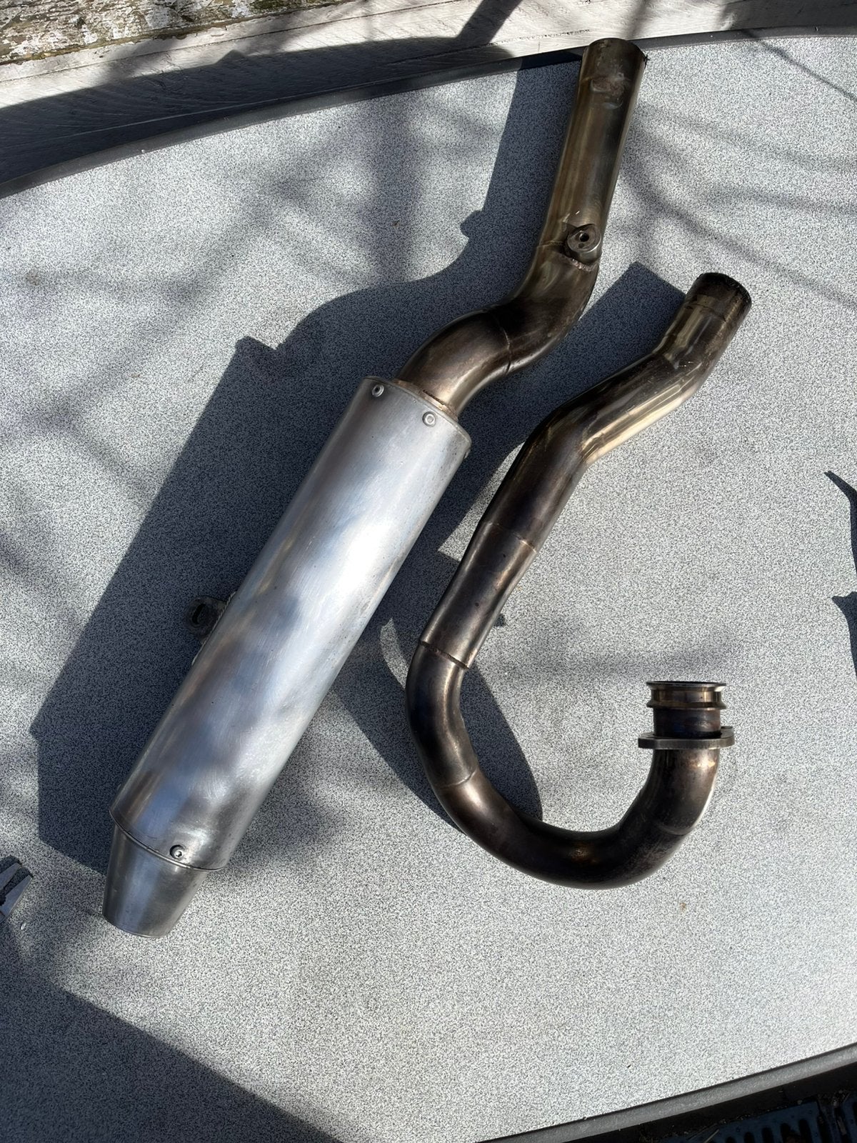 MRD uitlaat compleet met db-killer voor Suzuki drz400, Ophalen of Verzenden