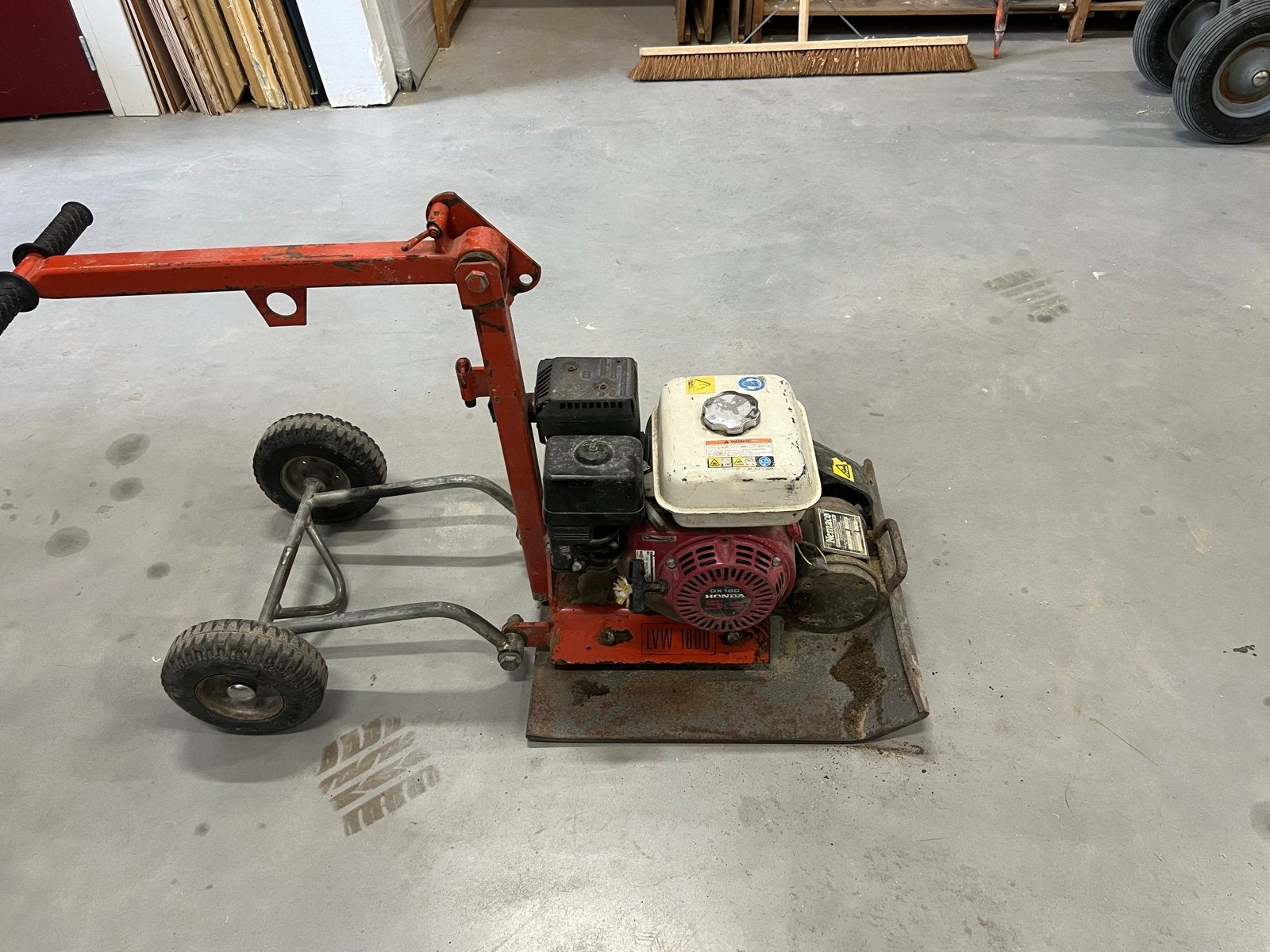Revo Trilplaat met Honda GX160 Motor, Ophalen