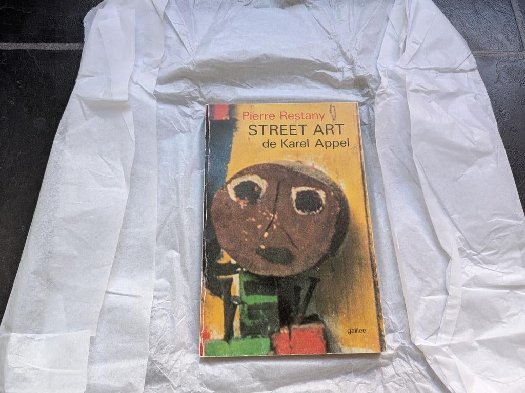 Karel Appel gesigneerd, Ophalen of Verzenden, Foto of Kaart, Gesigneerd