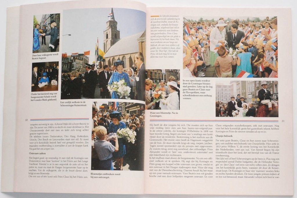 Het jaar van Beatrix - Het Koninklijk Huis jaren 80, Boeken, Verzenden, 20e eeuw of later, Zo goed als nieuw