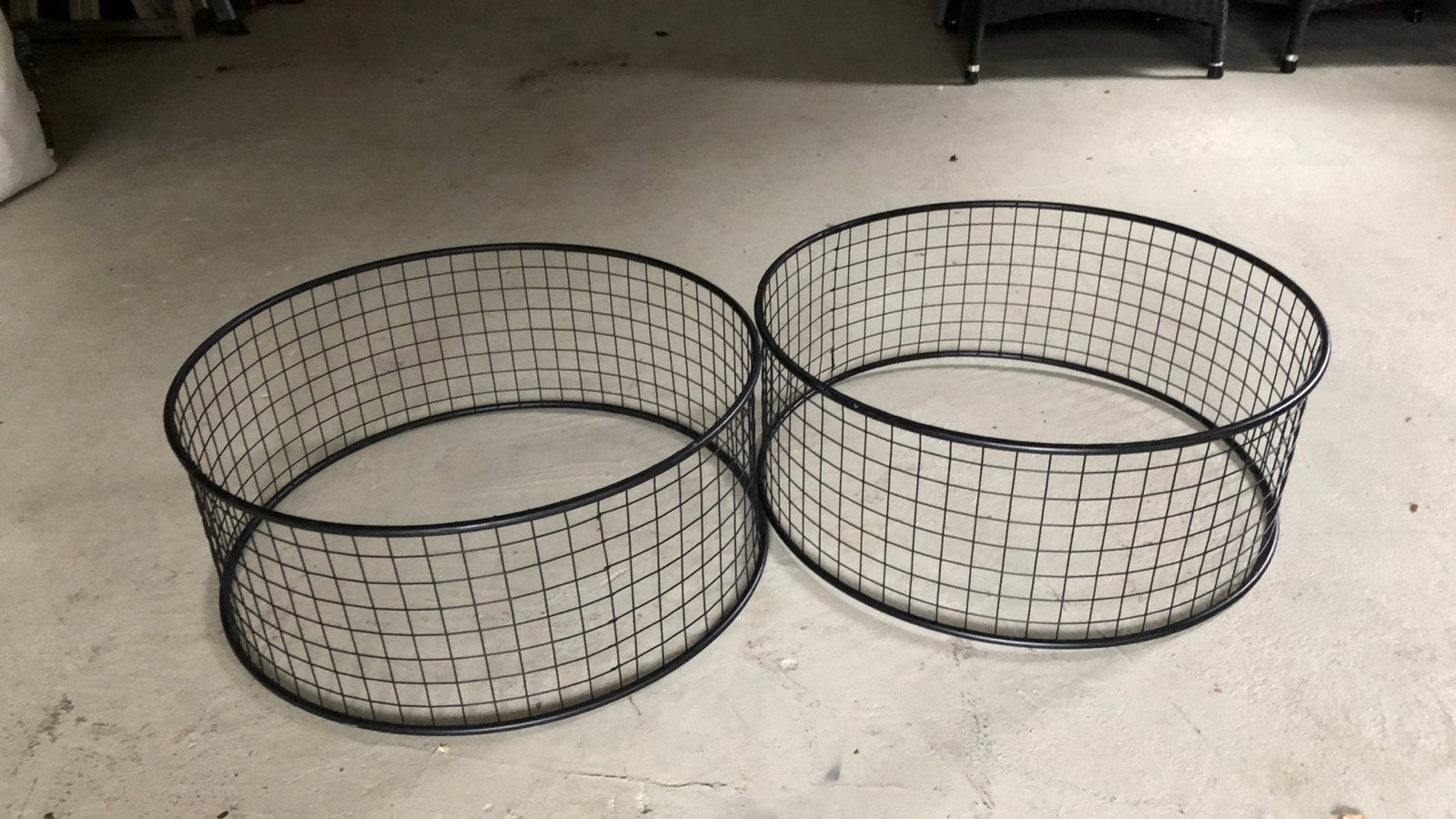 Kerstdecoratie ringen zwart industrieel nieuw, Ophalen of Verzenden, Nieuw