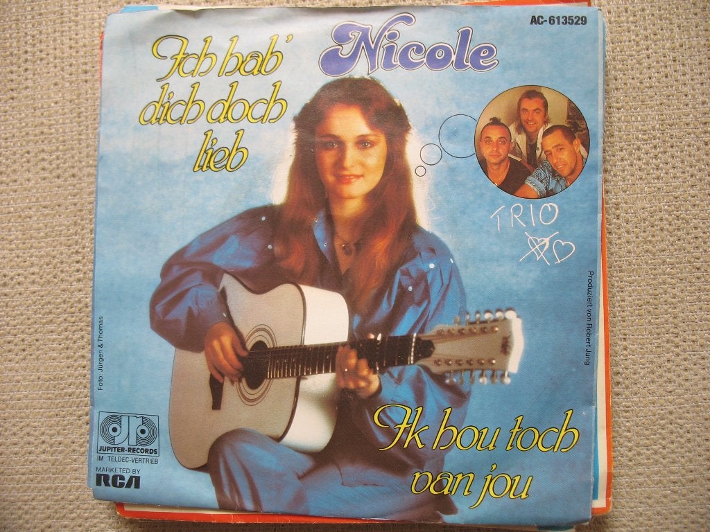 Single Sale; Nicole - Ich hab dich doch lieb, Ophalen of Verzenden, Gebruikt, Nederlandstalig
